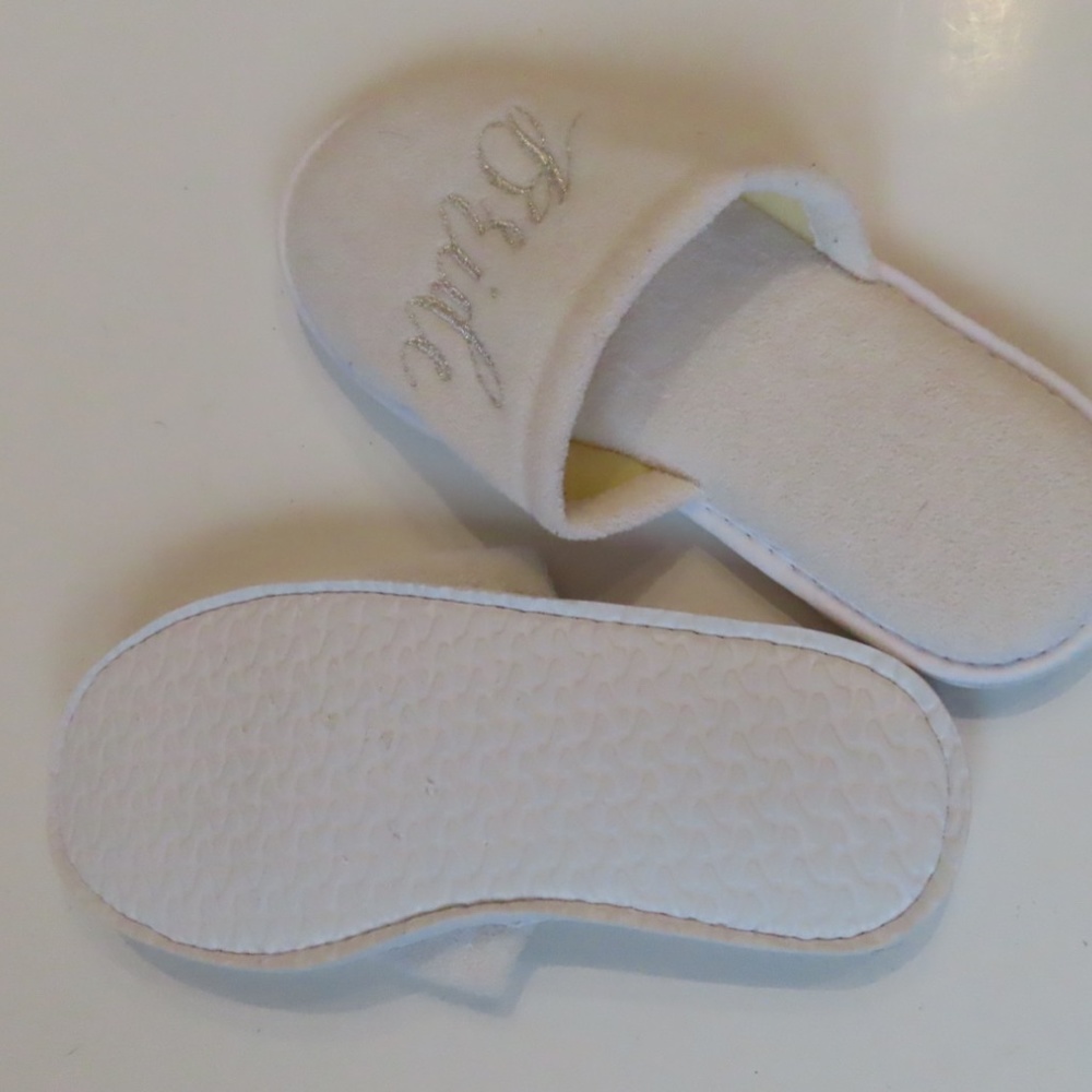 Bride Slipper Slides - Picture 7 of 8